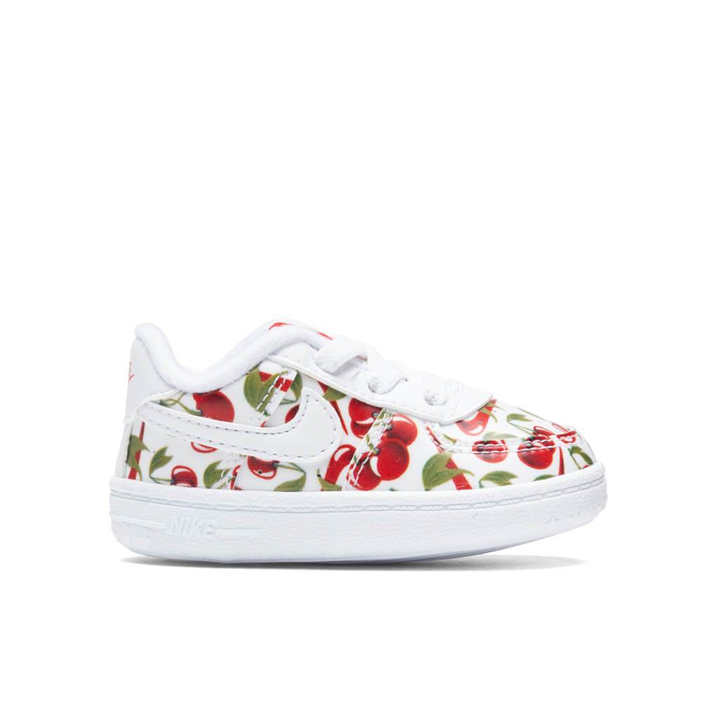 Infant Air Force 1 - White/Track Red/Pear