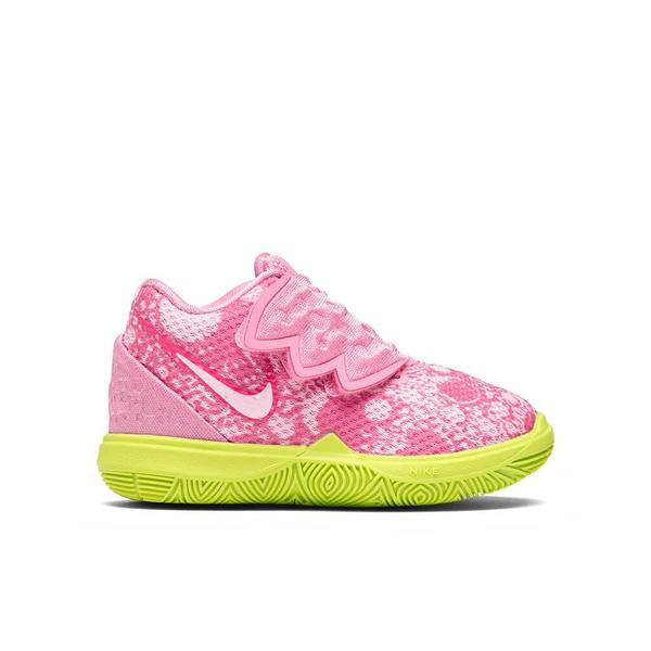 Kyrie 5 TD 'Patrick Star' - Lotus Pink/University Red