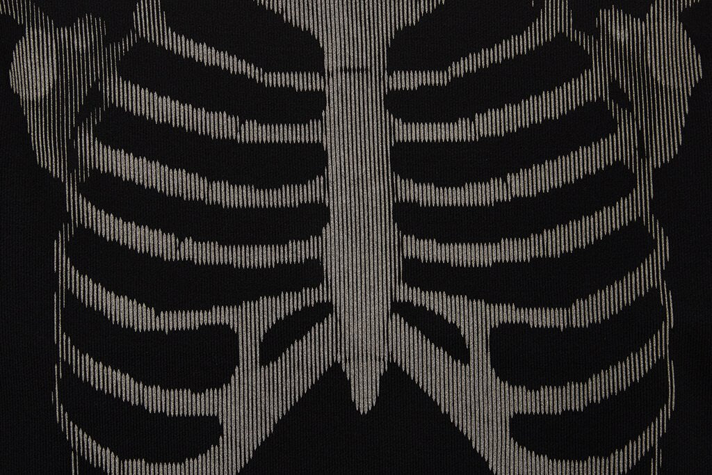LAB Skeleton Long Sleeve Top - Black
