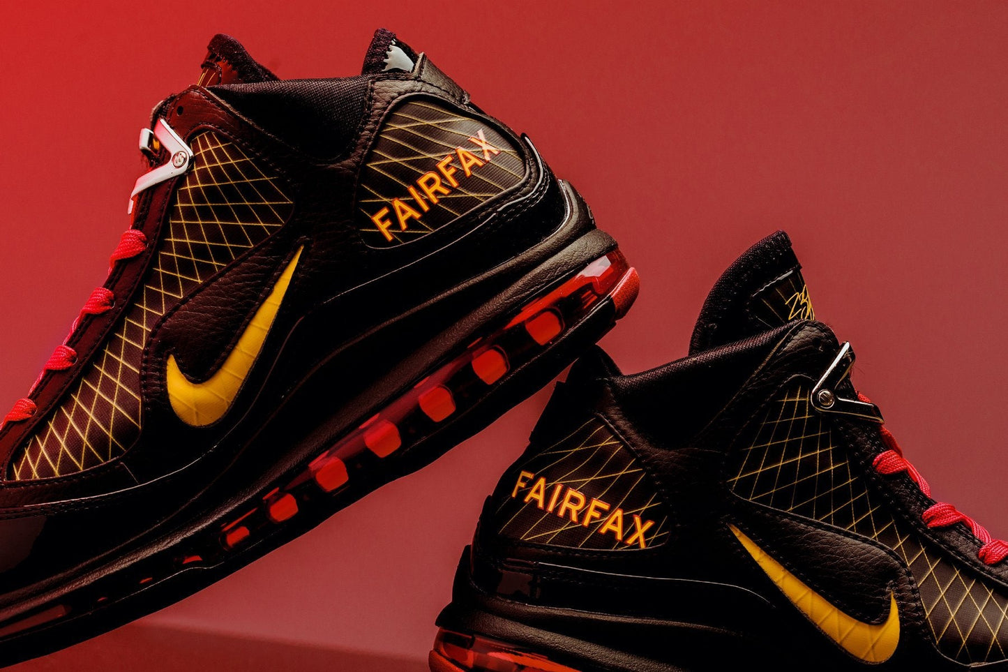 LeBron 7 QS "Fairfax" - Black/Varsity Red