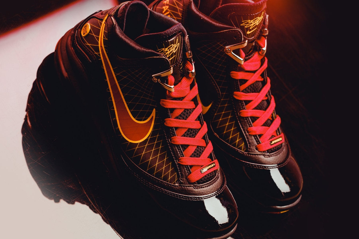 LeBron 7 QS "Fairfax" - Black/Varsity Red