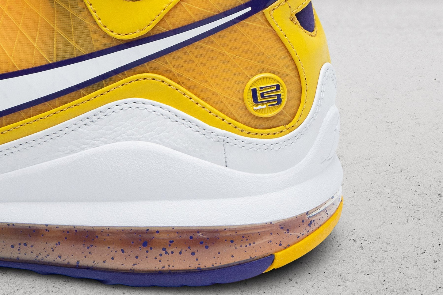 LeBron 7 QS "Media Day" - Court Purple/Amarillo