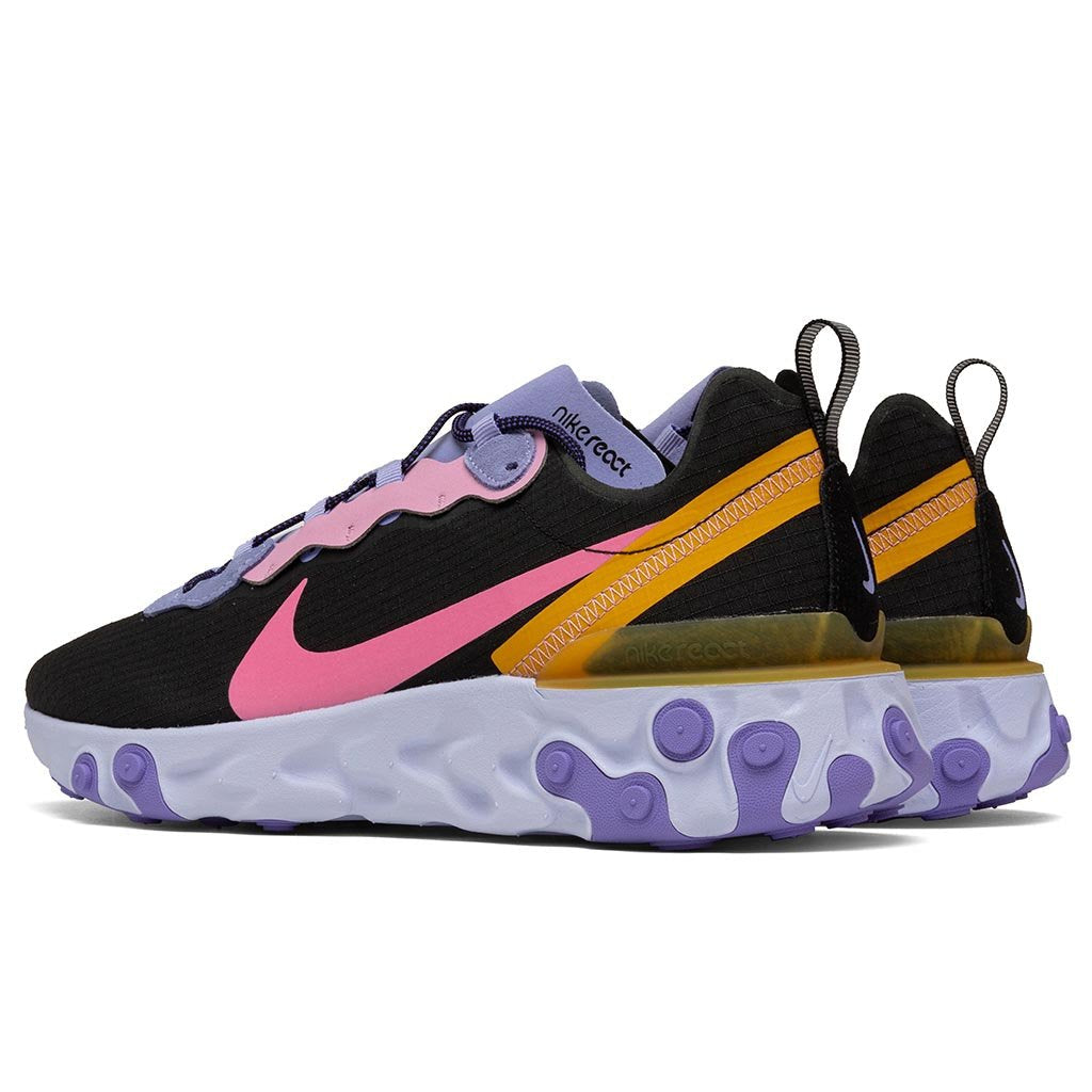React Element 55 - Black/Magic Flamingo/Light Thistle