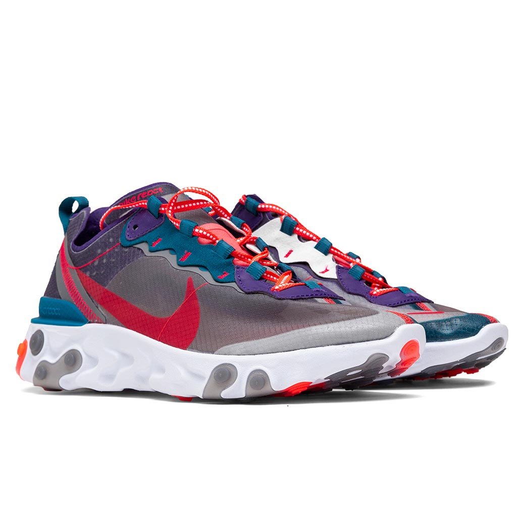 React Element 87 - Black/Red Orbit/White/Green Abyss
