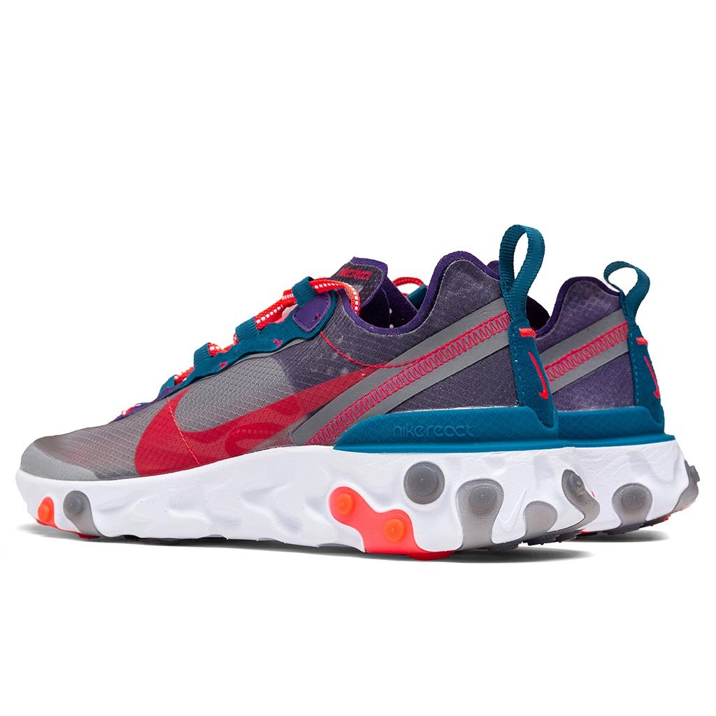 React Element 87 - Black/Red Orbit/White/Green Abyss