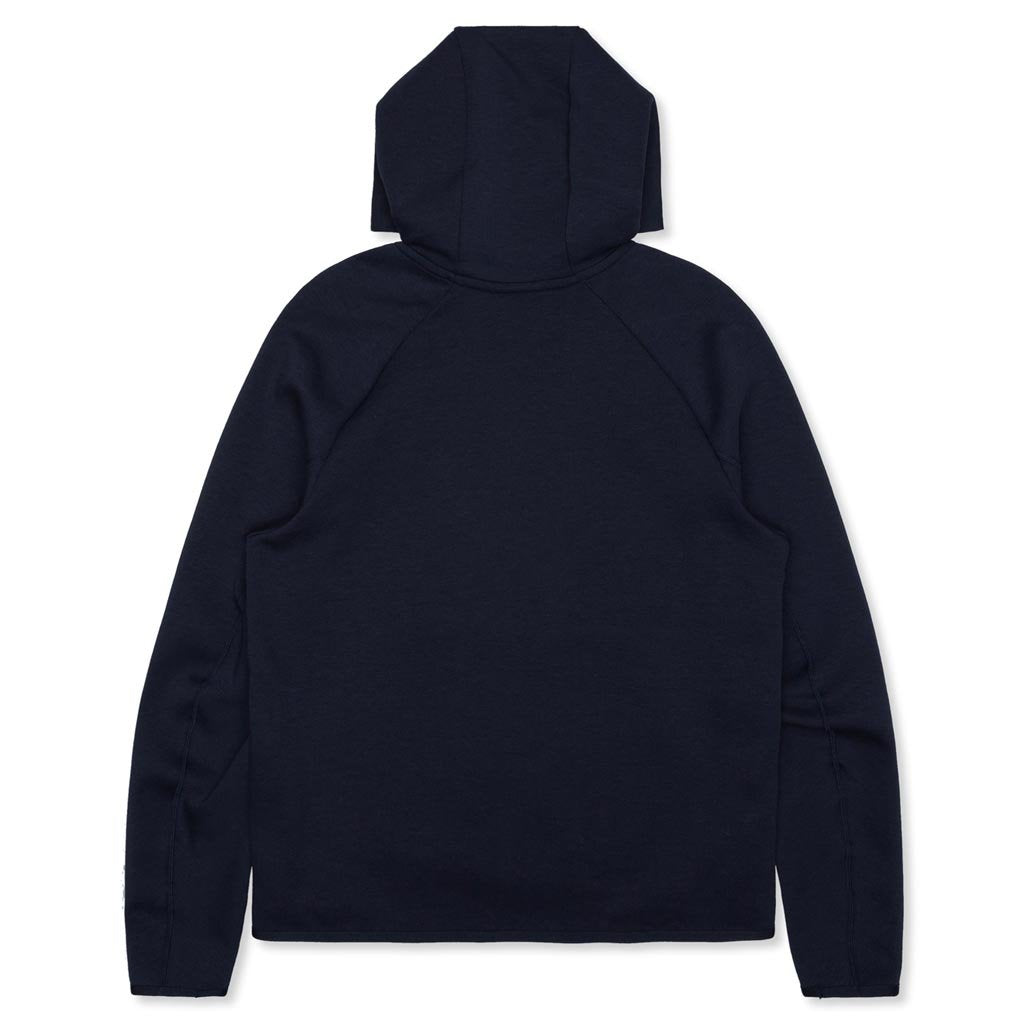 Sportswear Tech Fleece Full-Zip Hoodie - Obsidian/White