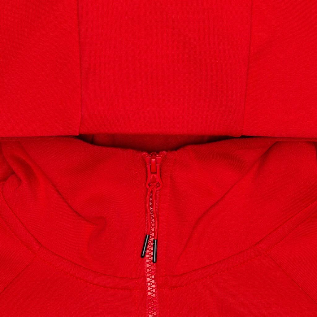 Sportswear Tech Fleece Full-Zip Hoodie - University Red/White