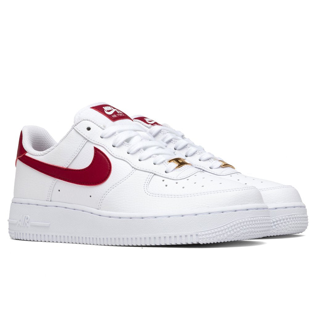 Women's Air Force 1 '07 - White/Noble Red/White