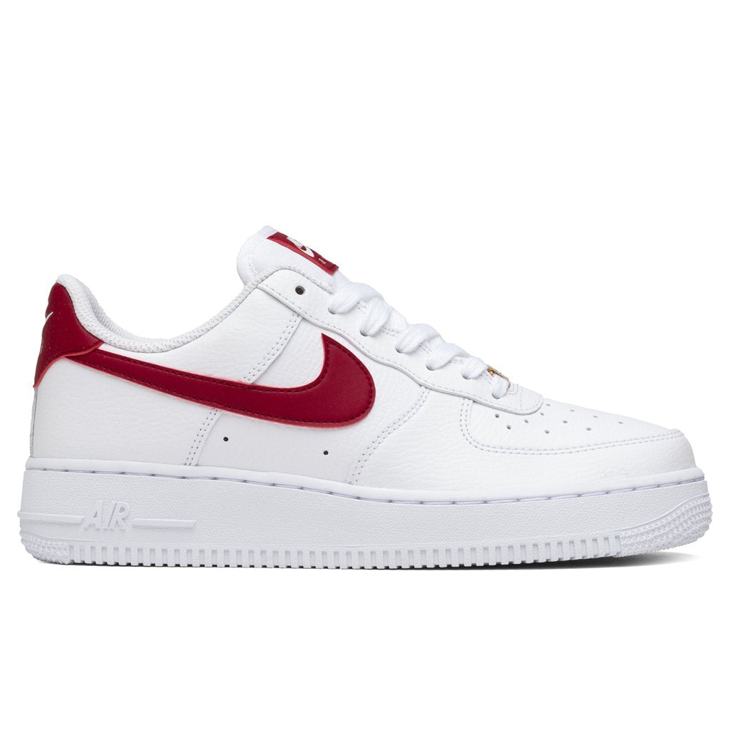 Women's Air Force 1 '07 - White/Noble Red/White