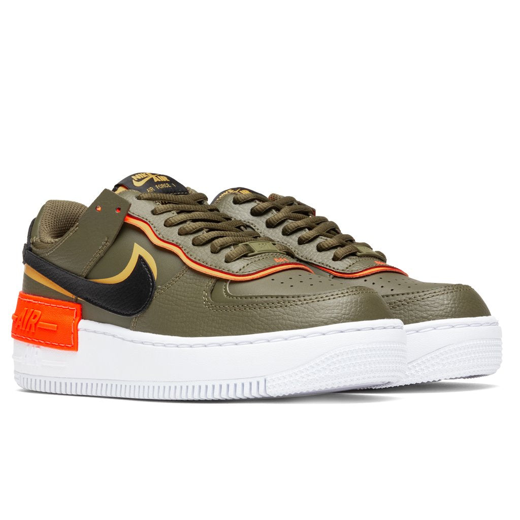 Women's Air Force 1 Shadow - Olive Flak/Black
