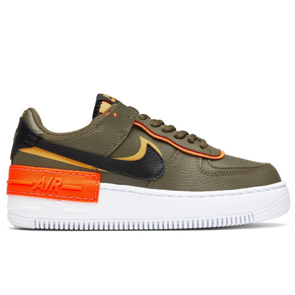 Women's Air Force 1 Shadow - Olive Flak/Black