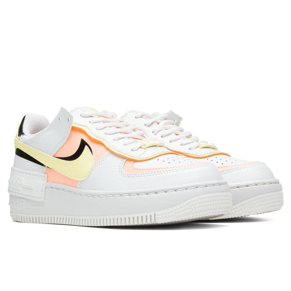 Women's Air Force 1 Shadow - Summit White/Crimson Tint