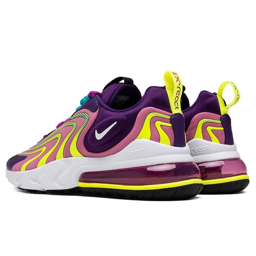 Women's Air Max 270 React ENG - Eggplant/White/Magic Flamingo
