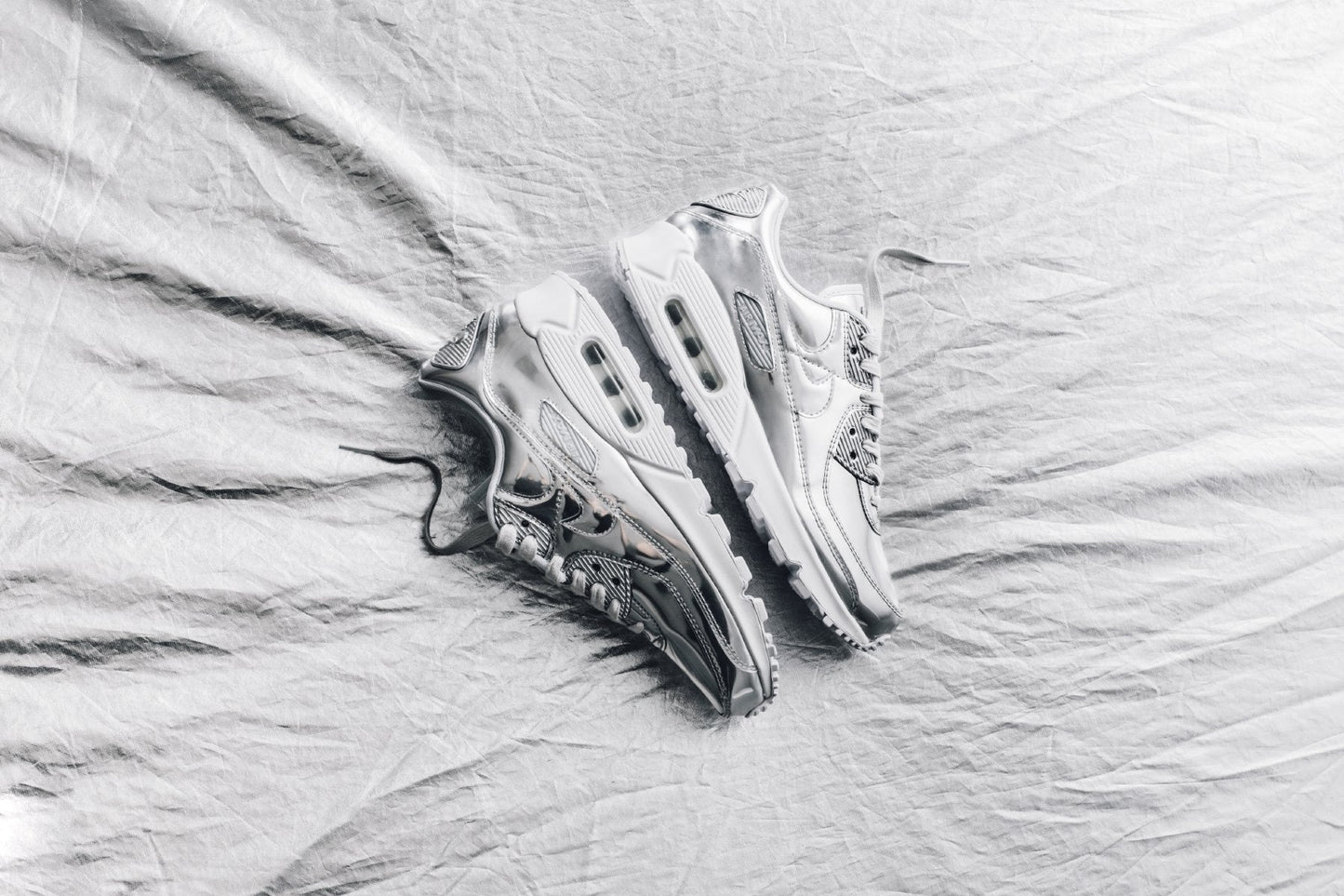 Women's Air Max 90 SP - Chrome/Pure Platinum/White