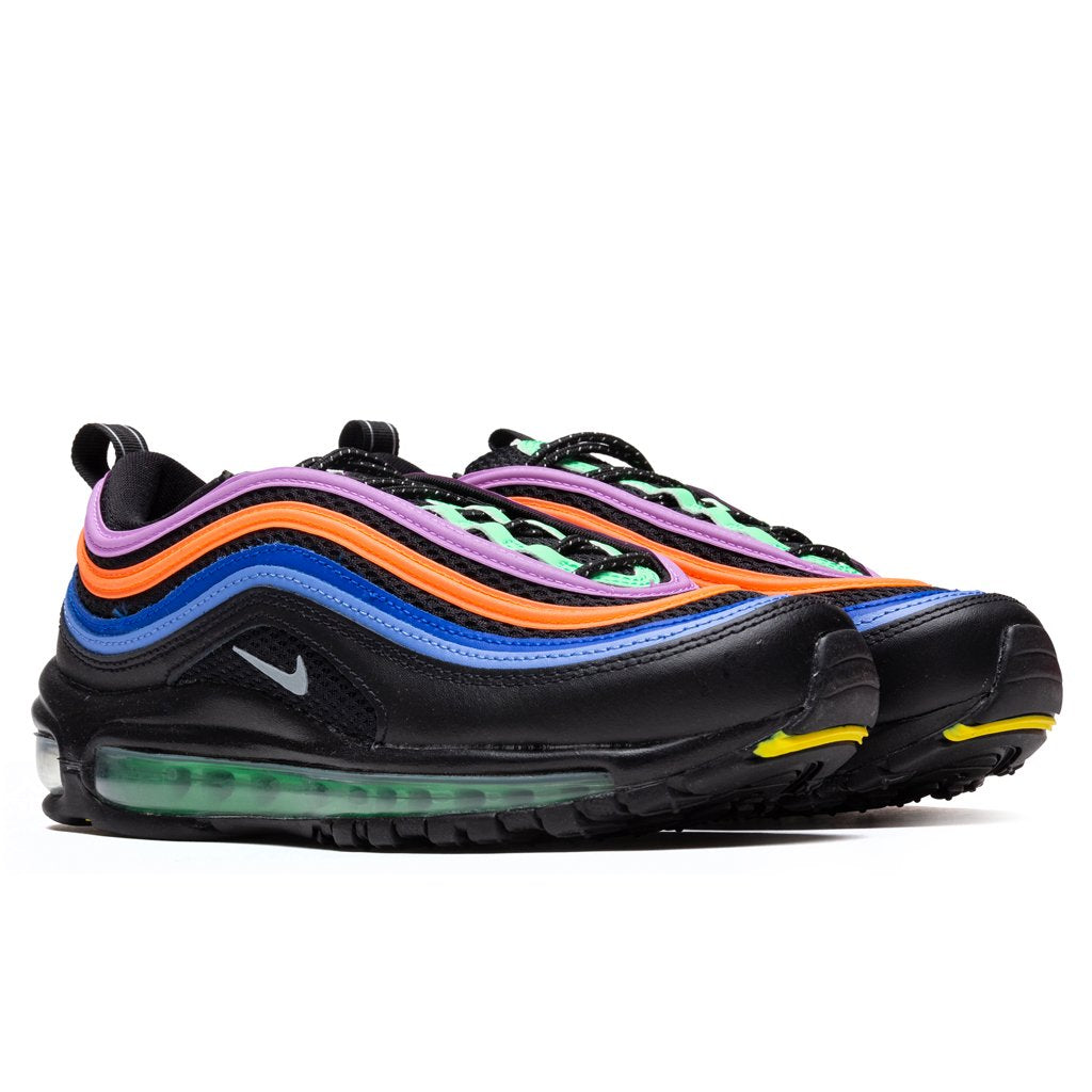 Women's Air Max 97 - Black/Silver/Electro Green