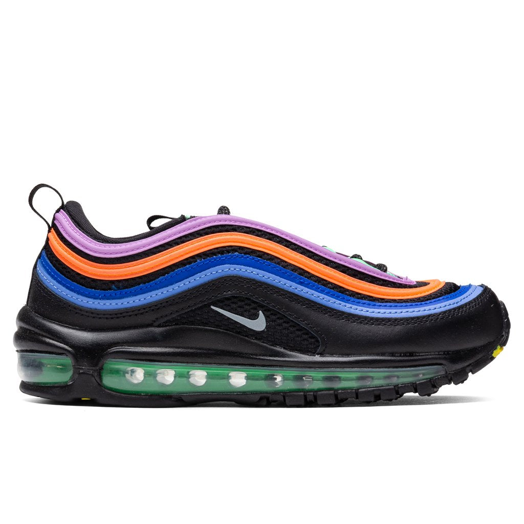 Women's Air Max 97 - Black/Silver/Electro Green