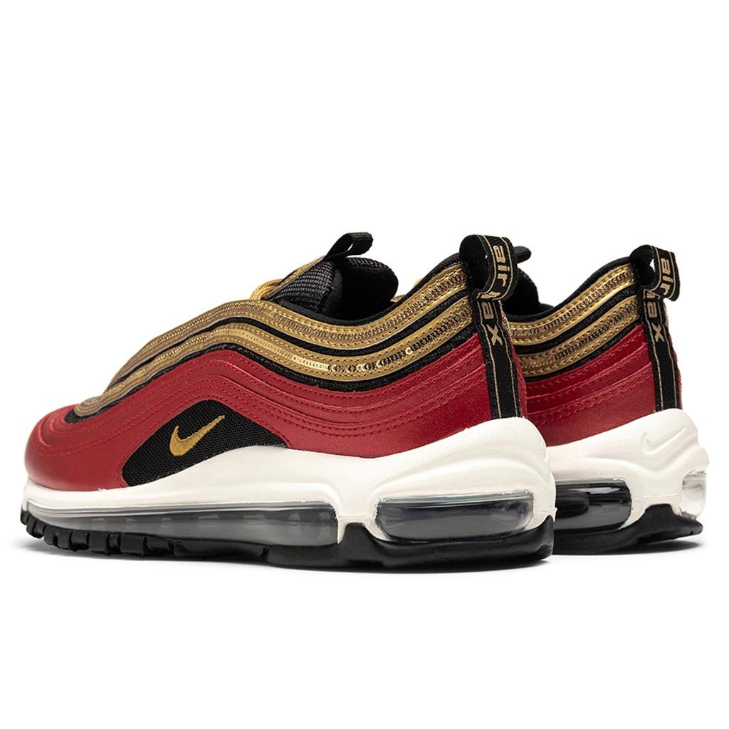 Women's Air Max 97 - University Red/Metallic Gold