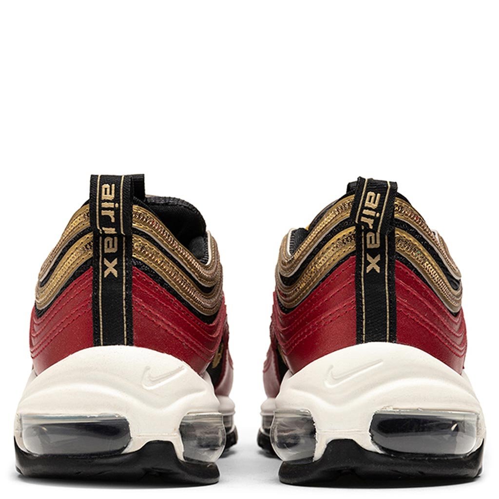 Women's Air Max 97 - University Red/Metallic Gold