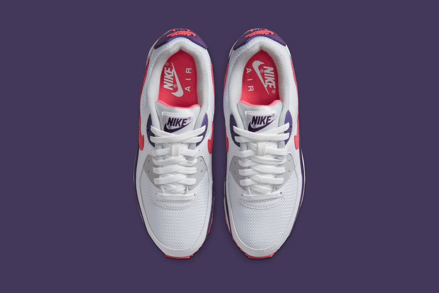Women's Air Max III - White/Eggplant