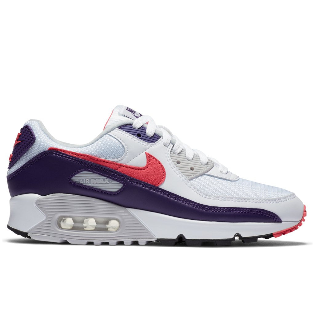 Women's Air Max III - White/Eggplant