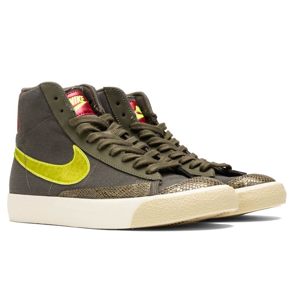 Women's Blazer '77 - Medium Olive/Lemon Venom/Fossil