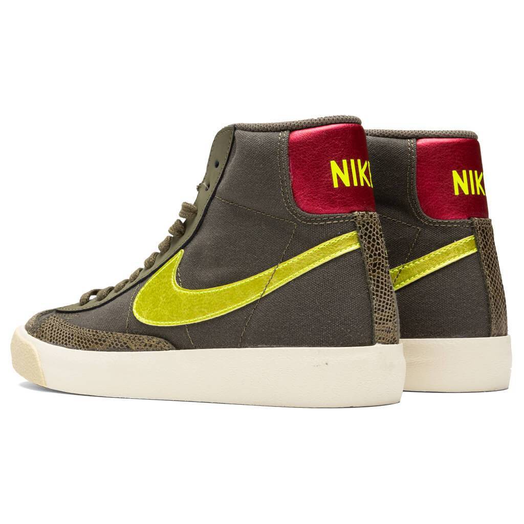Women's Blazer '77 - Medium Olive/Lemon Venom/Fossil