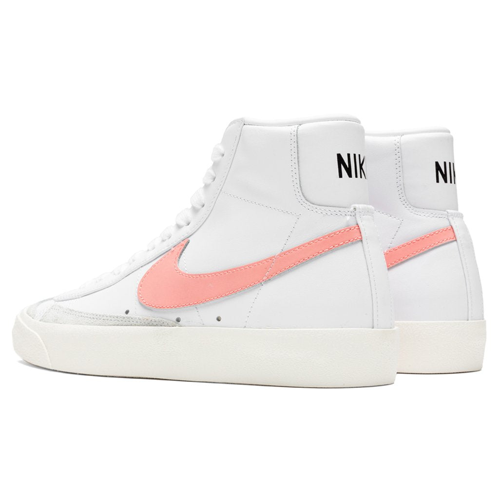 Women's Blazer Mid '77 - White/Atomic Pink/Hyper Crimson