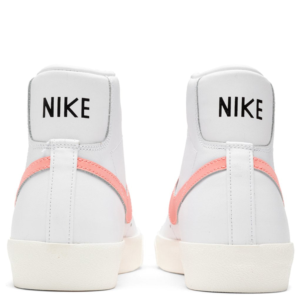 Women's Blazer Mid '77 - White/Atomic Pink/Hyper Crimson