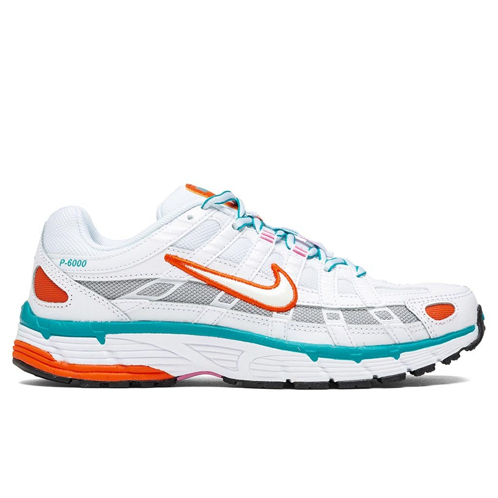 Women's P-6000 - White/Oracle Aqua/Magic Flamingo