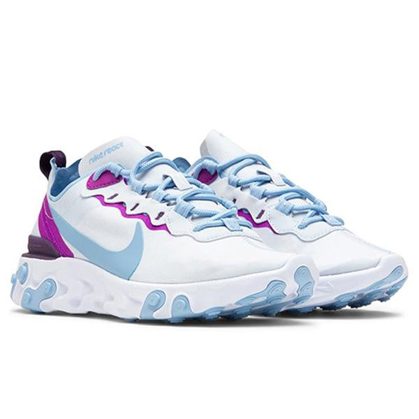 Women's React Element 55 - Football Grey/Psychic Blue