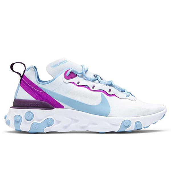 Women's React Element 55 - Football Grey/Psychic Blue