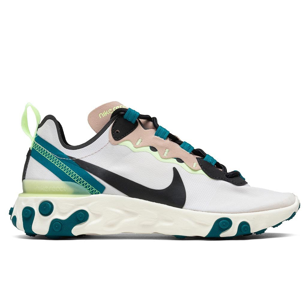 Women's React Element 55 - Fossil Stone/Dark Smoke Grey