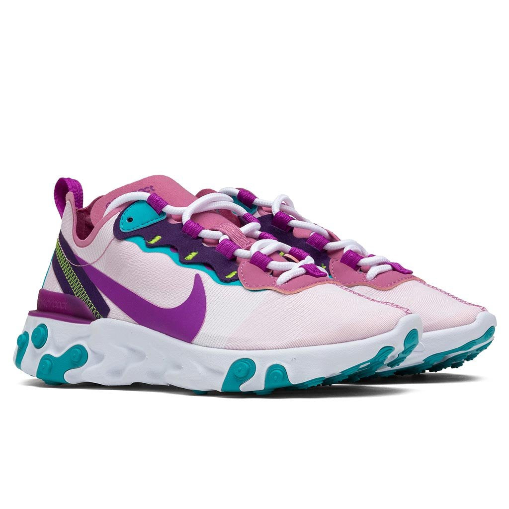 Women's React Element 55 - Magic Flamingo/Vivid Purple/Eggplant