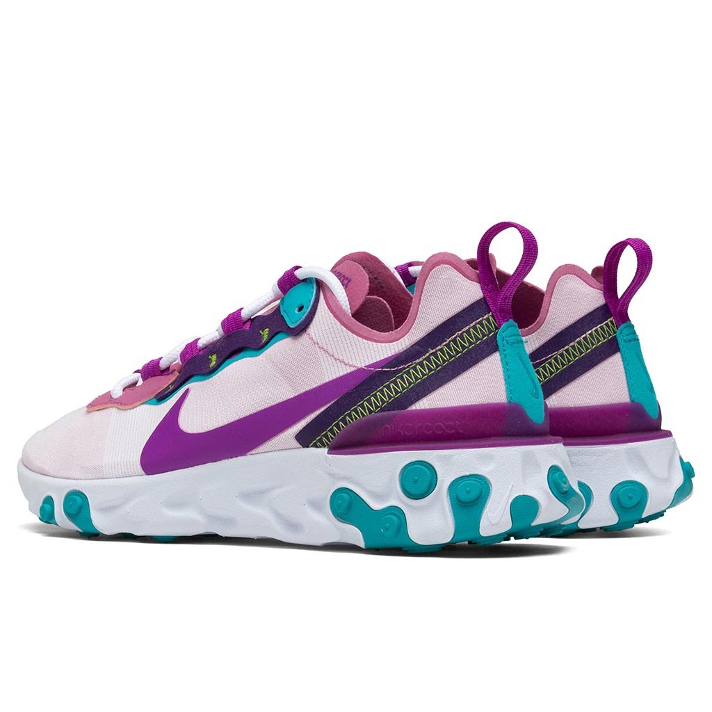 Women's React Element 55 - Magic Flamingo/Vivid Purple/Eggplant