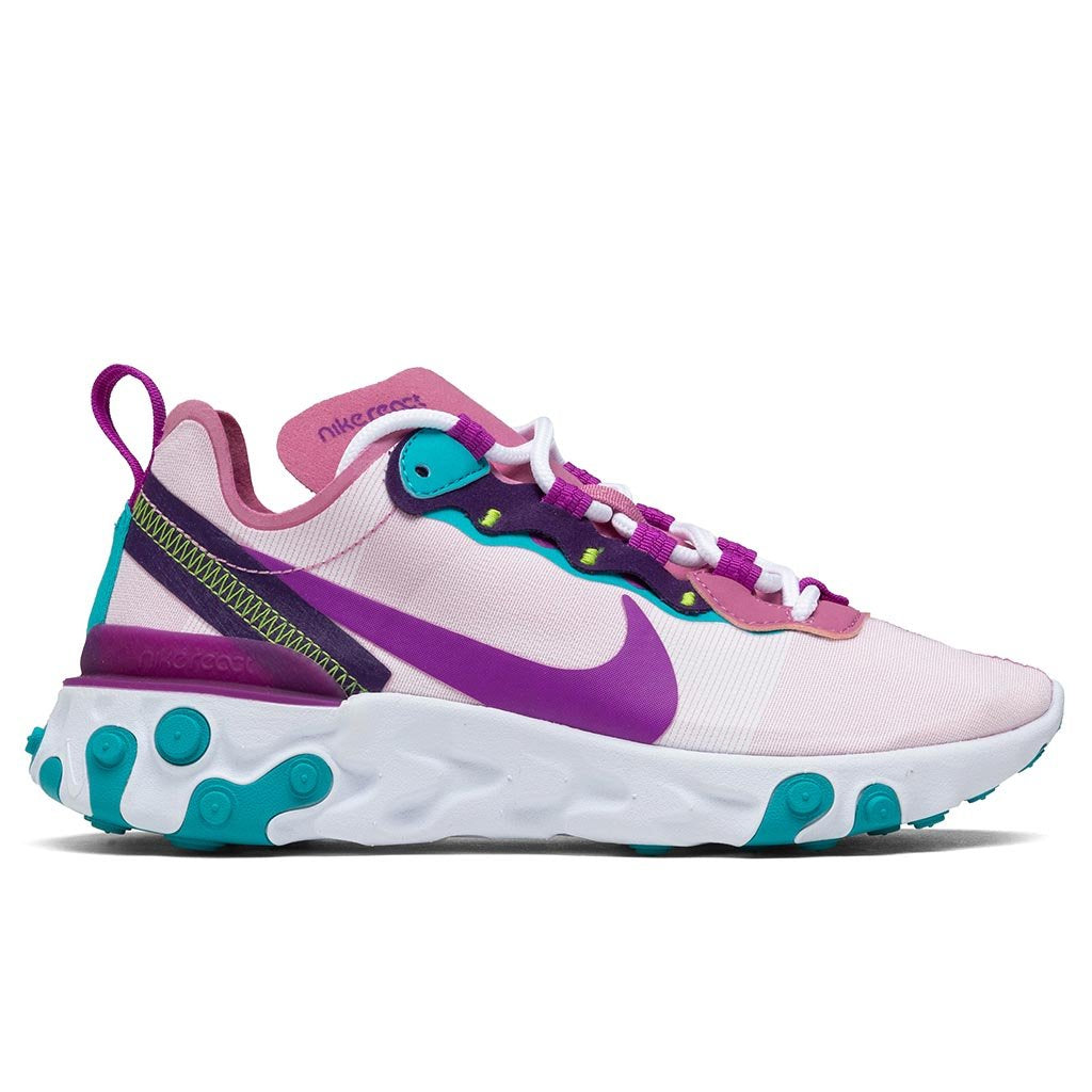 Women's React Element 55 - Magic Flamingo/Vivid Purple/Eggplant