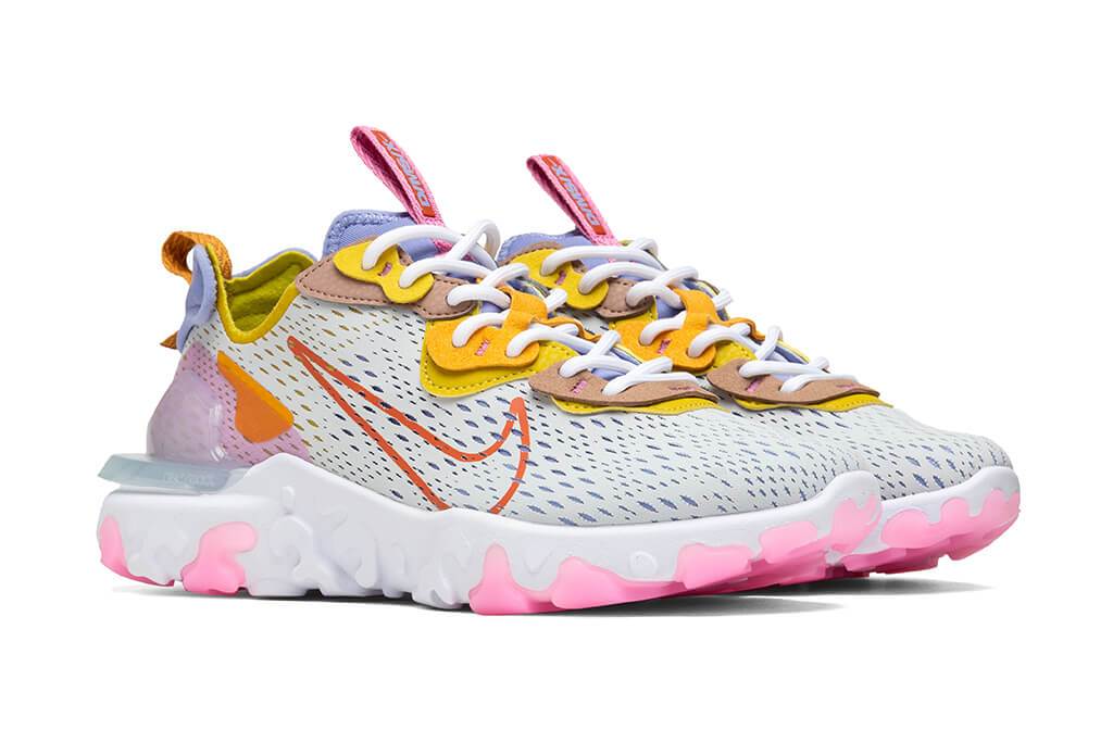 Women's React Vision - Pure Platinum/Rust Factor/Light Thistle