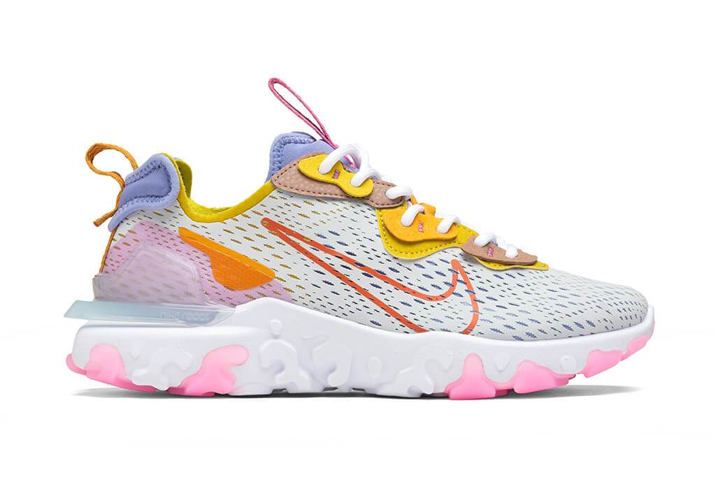 Women's React Vision - Pure Platinum/Rust Factor/Light Thistle