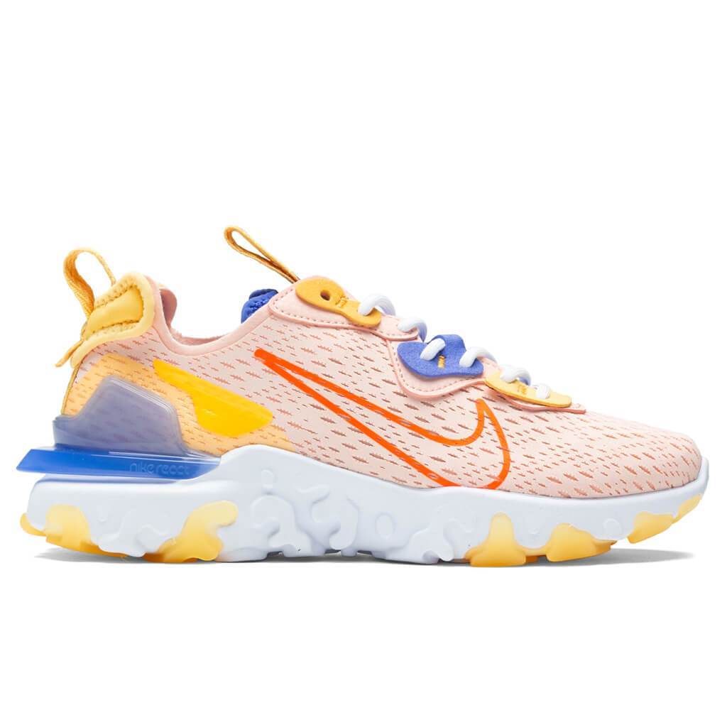 Women's React Vision - Washed Coral/Hyper Crimson/Sapphire