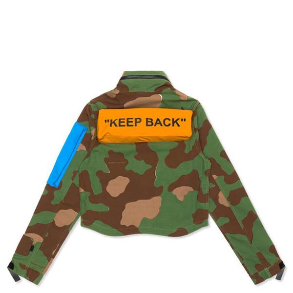 Nike x Off-White Women's NRG As Jacket #27 AOP 2 - Palm Green