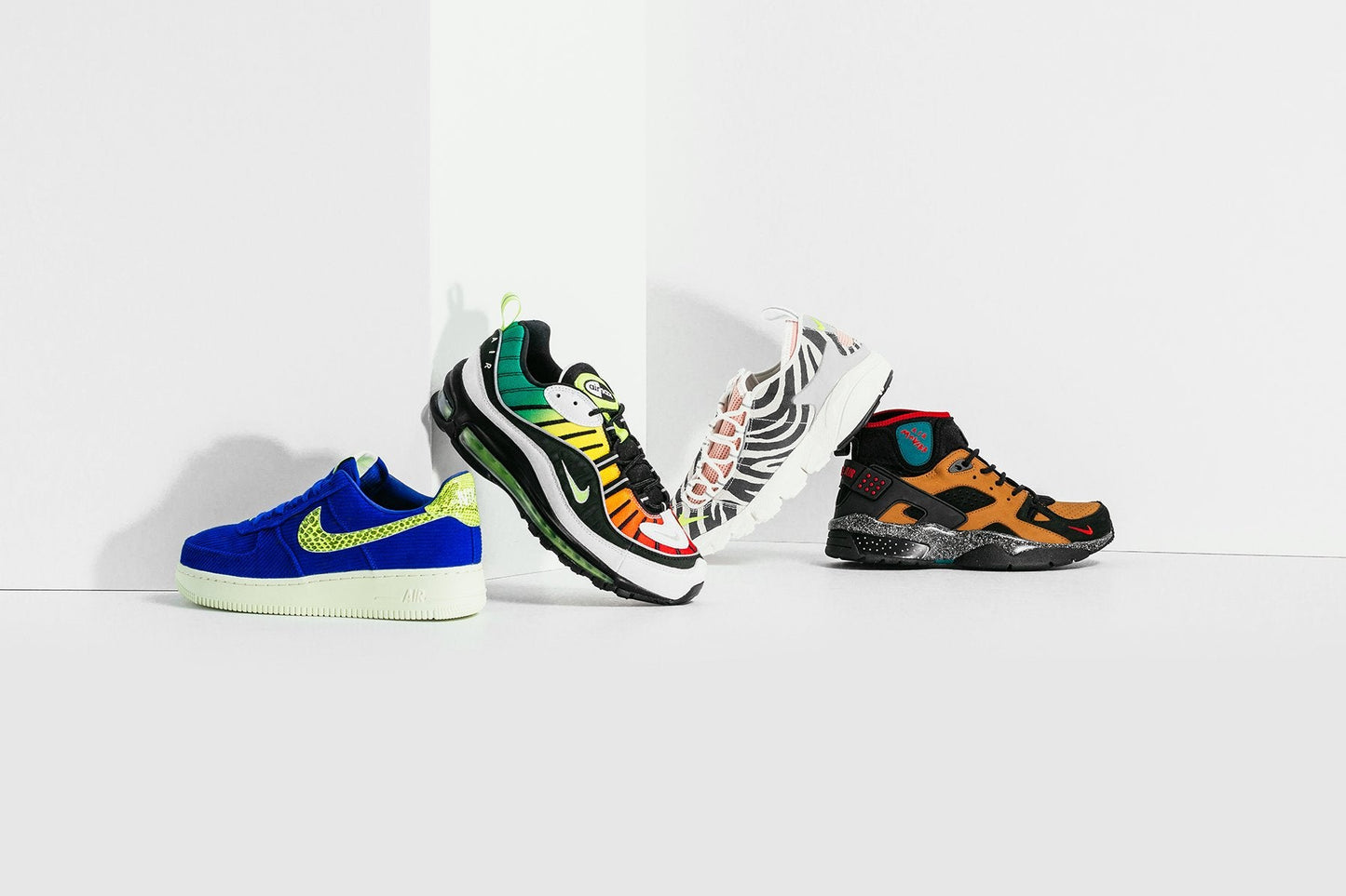 Nike x Olivia Kim Women's Air Max 98 NXN - Black/Volt/White/Dynamic Yellow