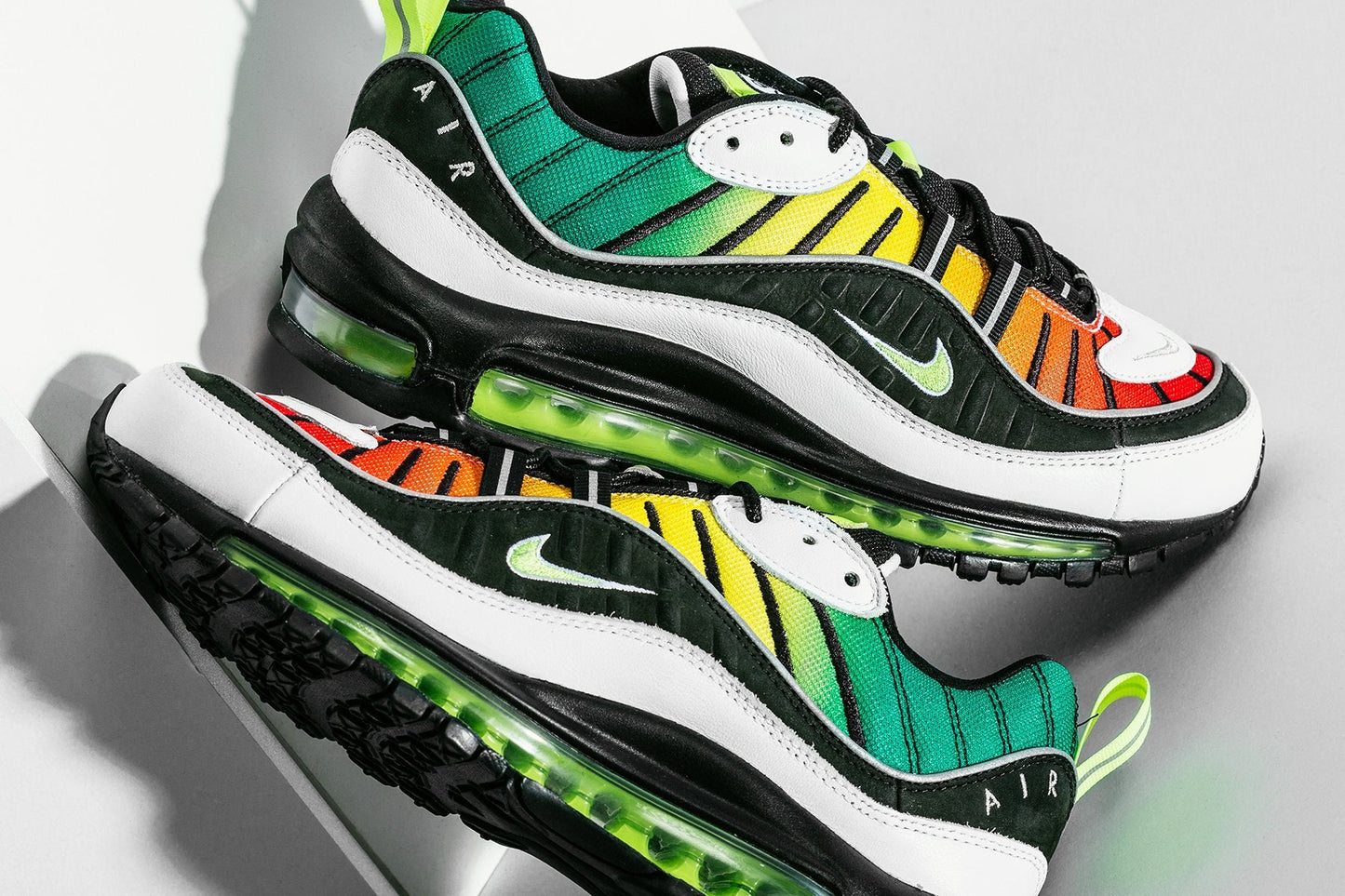 Nike x Olivia Kim Women's Air Max 98 NXN - Black/Volt/White/Dynamic Yellow