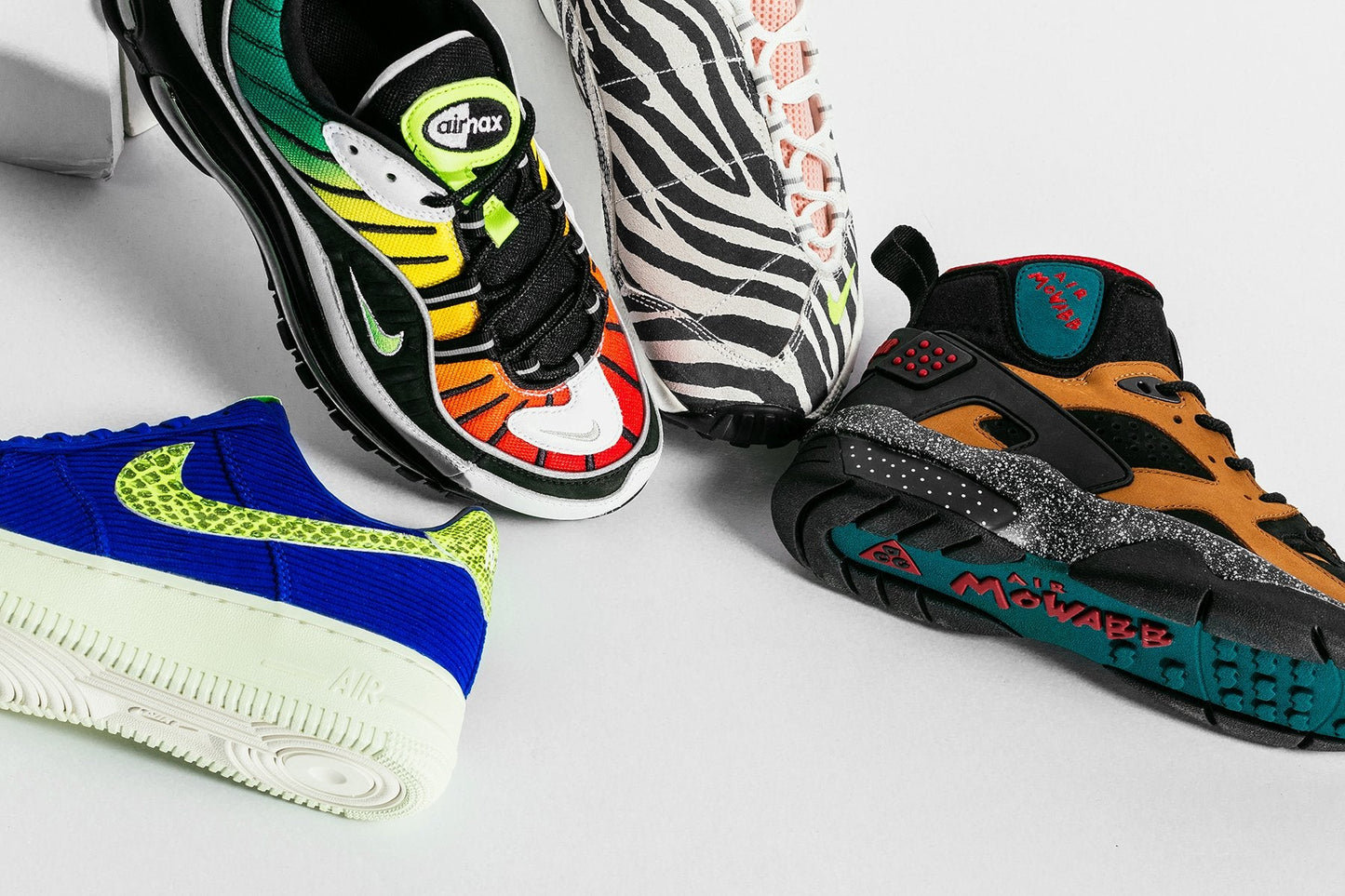 Nike x Olivia Kim Women's Air Max 98 NXN - Black/Volt/White/Dynamic Yellow
