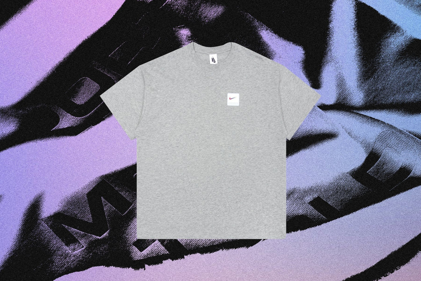 Nike x Pigalle NRG 1 S/S Tee - Dark Grey Heather/Sail