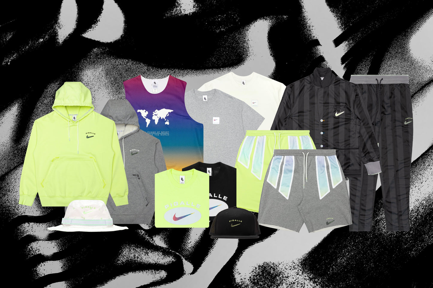Nike x Pigalle NRG Hoodie - Dark Grey Heather