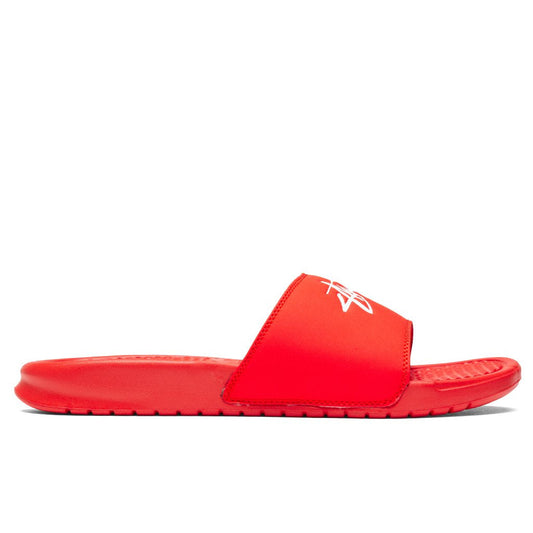 Nike x Stussy Benassi - Habanero Red