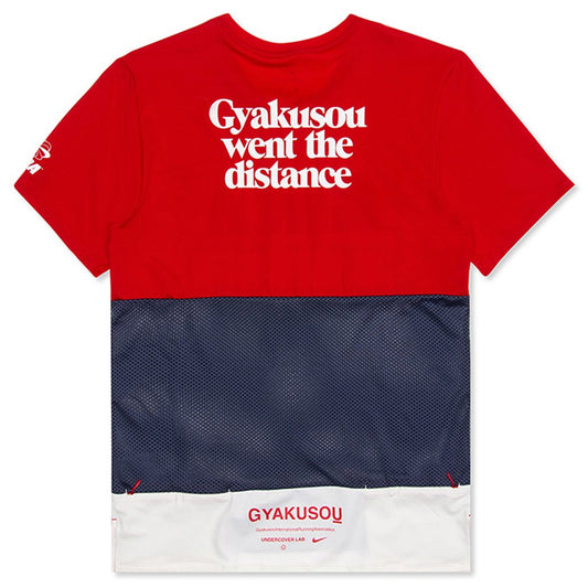 Nike x Undercover Gyakusou Shirt - Sport Red/Thunder Blue/Sail