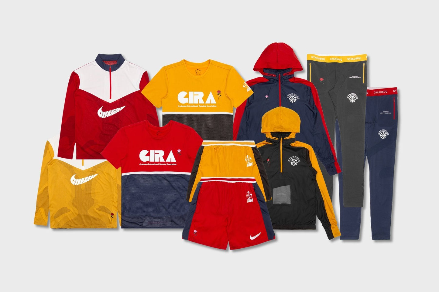 Nike x Undercover Gyakusou Short - Sport Red/Thunder Blue/Sail
