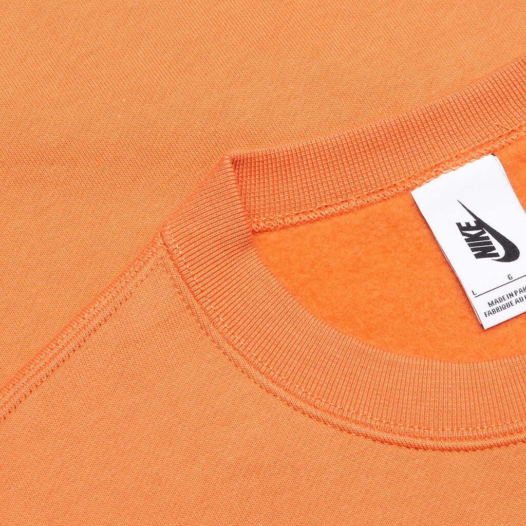 NikeLab Fleece Crewneck - Healing Orange