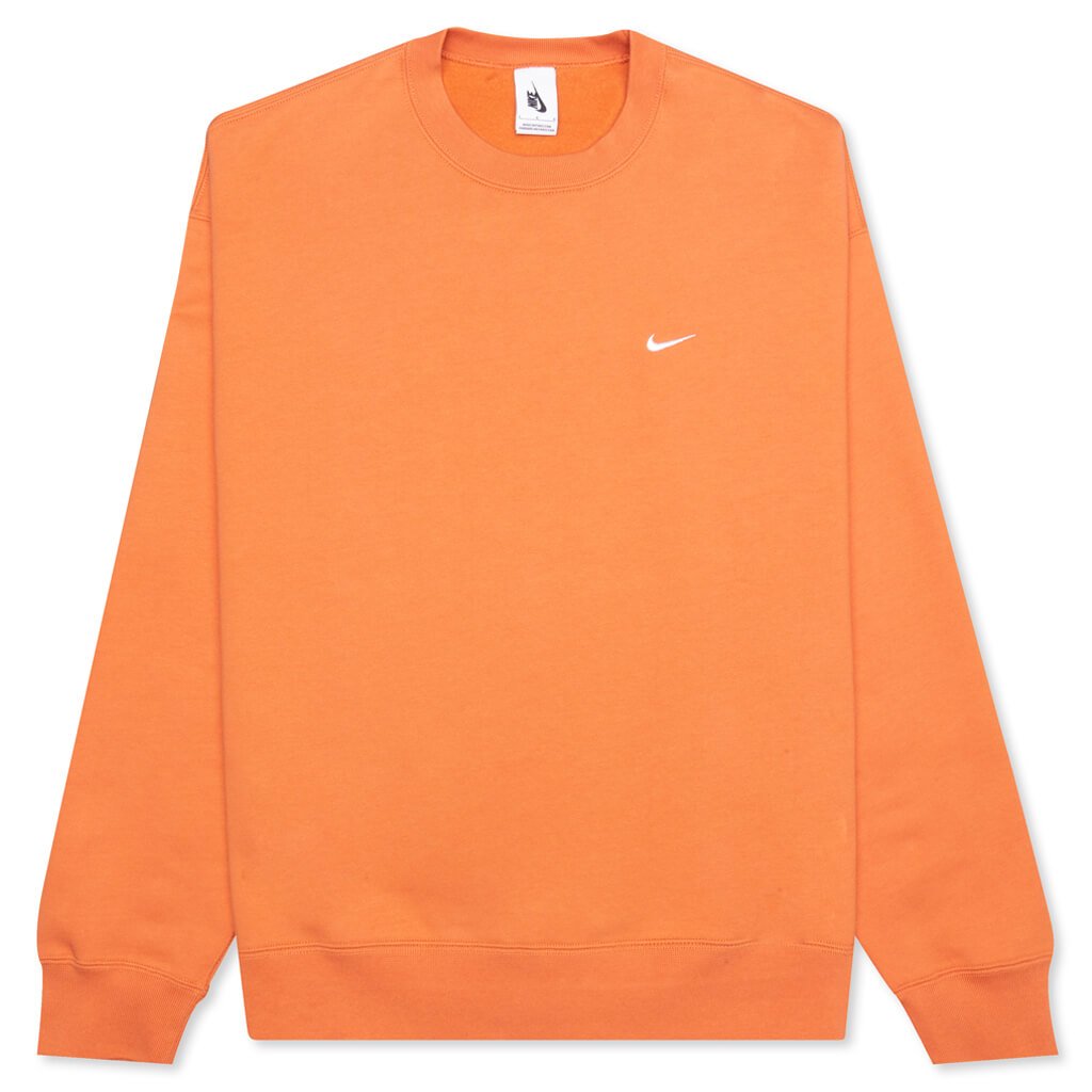 NikeLab Fleece Crewneck - Healing Orange