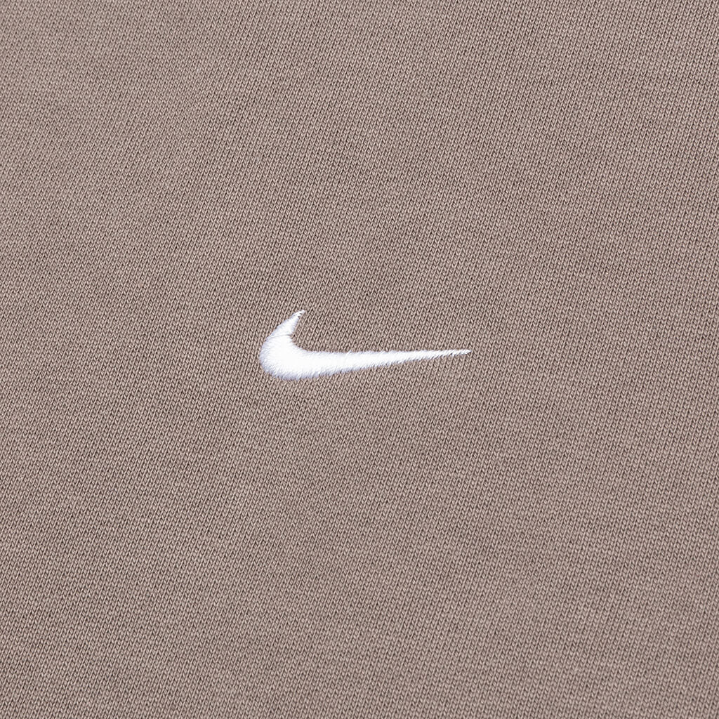NikeLab Fleece Hoodie - Olive Grey